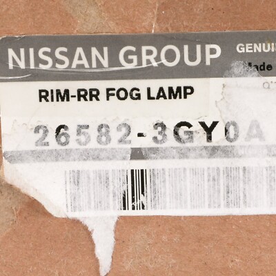 Nissan 265823GY0A Genuine OEM Fog Lamp for sale online | eBay