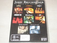 Jerry Bruckheimer 8 movie the rock/armageddon/con air/crimson tide/de DVD R4 NEW