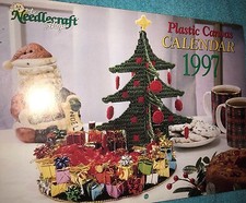The Needlecraft Shop PLASTIC CANVAS Calendar 1997 Southwest Basket