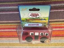 1997 Learning Curve Wooden Thomas the Train Bertie the Bus New 