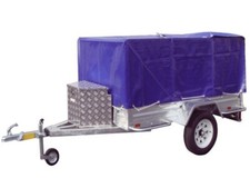 Trailer Tarp Cover For 8x4 for Apache & Paxton Trailers 8x4 with  Cage fitted