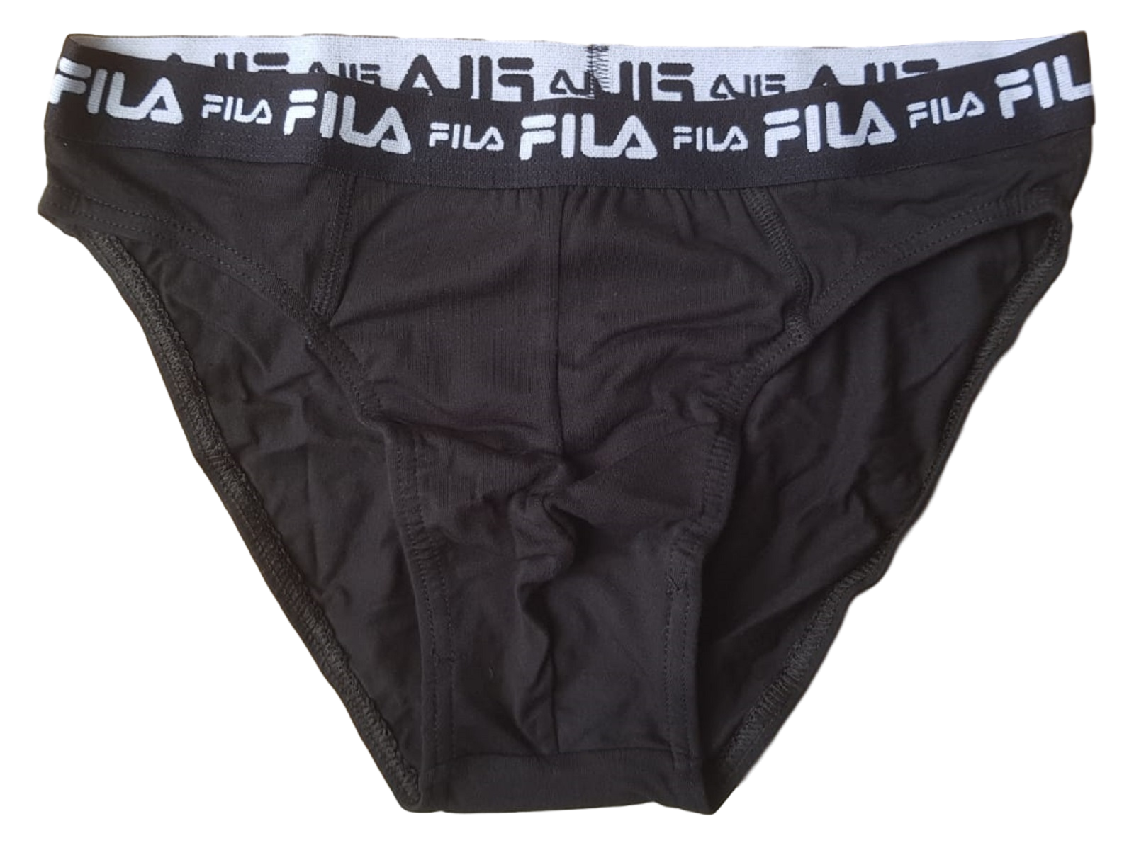 Slip Uomo 2 pezzi bipack elastico BASIC COTTON FILA UH203 Intimo stretch Cotton