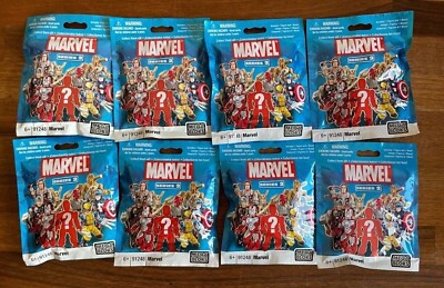 Marvel Mega Bloks Serie 2 Figuren Full Set 8 Figuren ** Komplett **