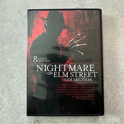 Nightmare on Elm Street Collection DVD 8 Disk Set Horror Macabre