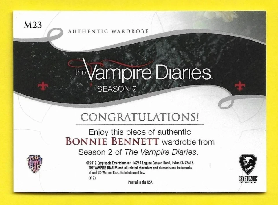 The Vampire Diaries Season 2 Wardrobe M23 Kat Graham as Bonnie Bennett - Image 2 of 3