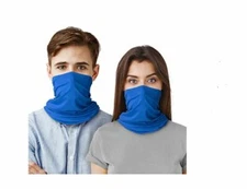 1 Face Mask Sun Shield Neck Gaiter Balaclava Neckerchief Bandana Headband NEW