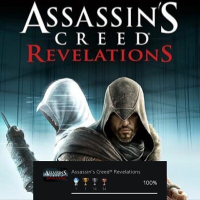 Platinum Trophy Service Assassin's Creed Revelation PS4 PS5 