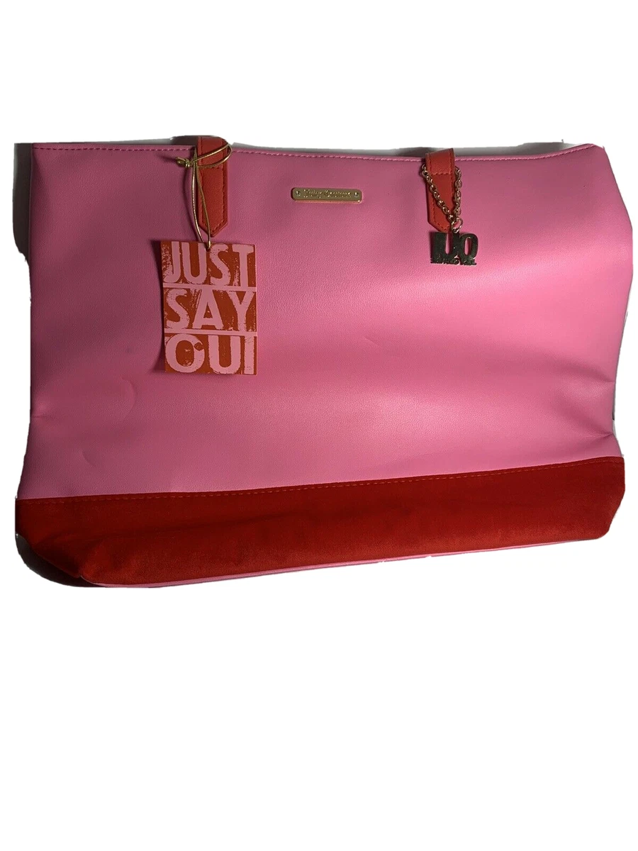 Red and pink purse sale