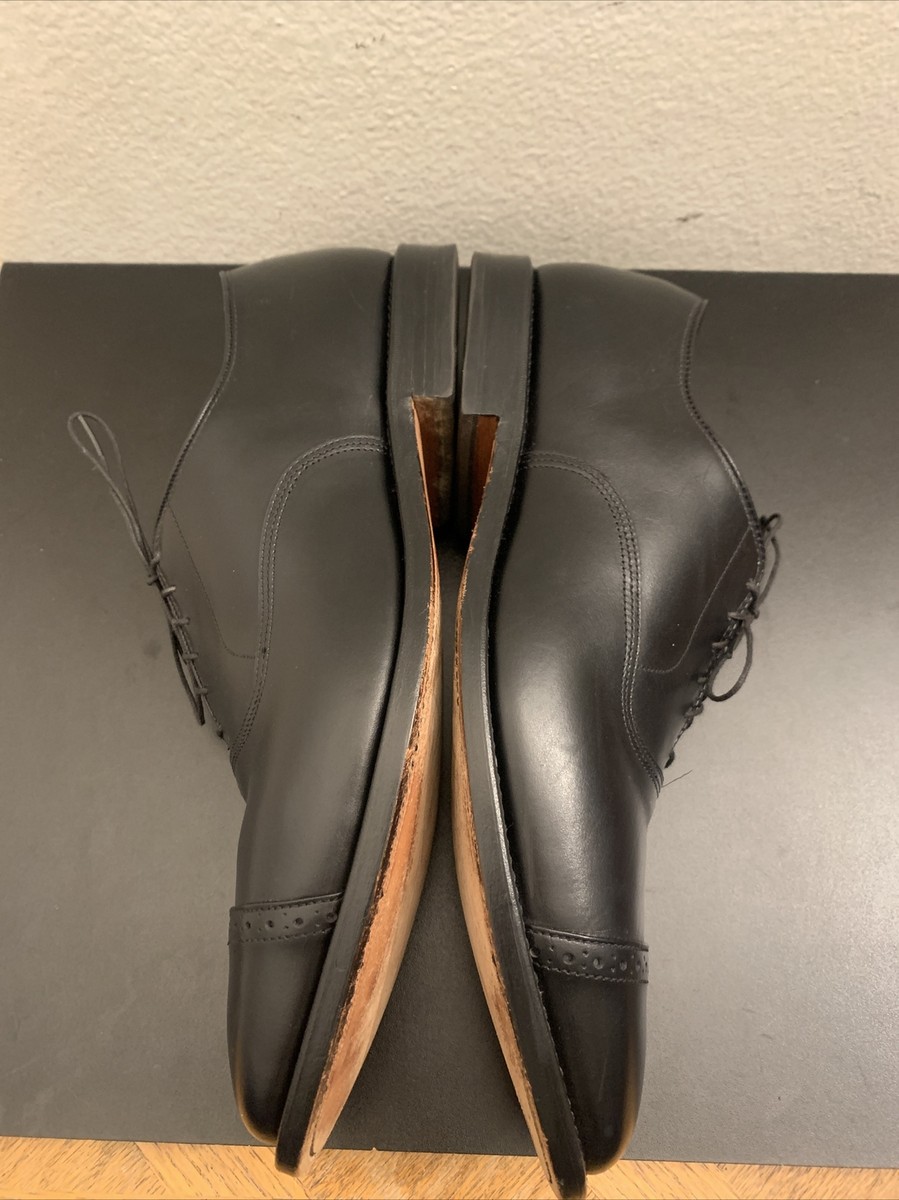 Allen Edmonds fifth Avenue Black cap toe 5705 - 19328 men Size 12D