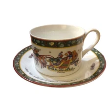 International China Co. A Christmas Story Coffee/Tea Cup And Saucer Set Winget