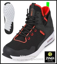  ZUMBA Air Classic HIGH TOP SHOES TRAINERS HIPHOP-DANCE FITNESS-Zumba's Top Line