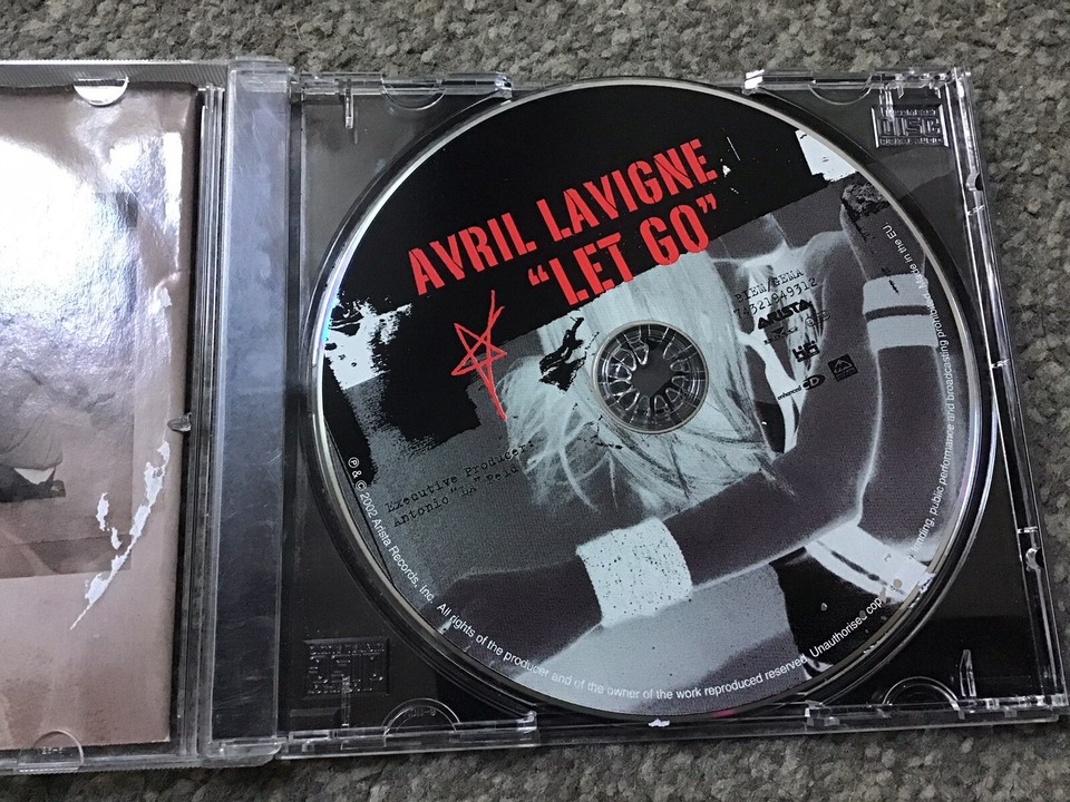 Avril Lavigne Let Go Promo CD Album Very Good Condition eBay