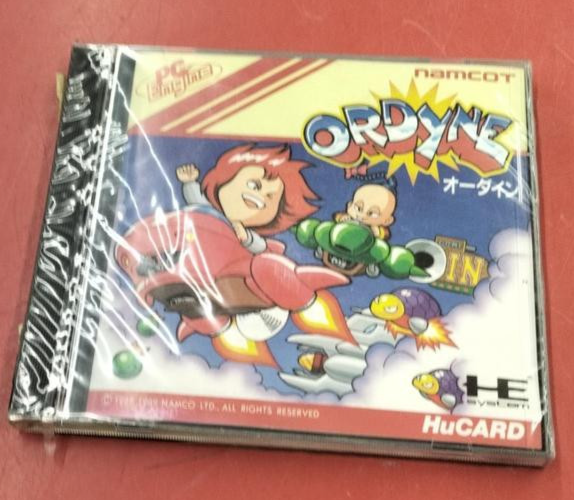 NAMCOT Ordyne NEC PC-Engine HuCard Game NAMCO PCE Shooter - Japan
