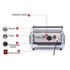 Commercial Electric Hamburger Baking Machine Double Layer Burger Bread Toaster