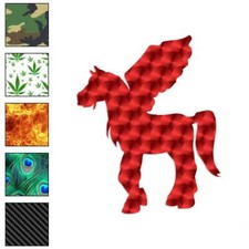 Pegasus Winged Horse, Vinyl Decal Sticker, 40 Patterns 3 Sizes, 514