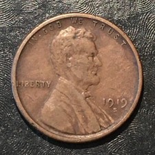 1919-S Lincoln Cent - High Quality Scans #K410