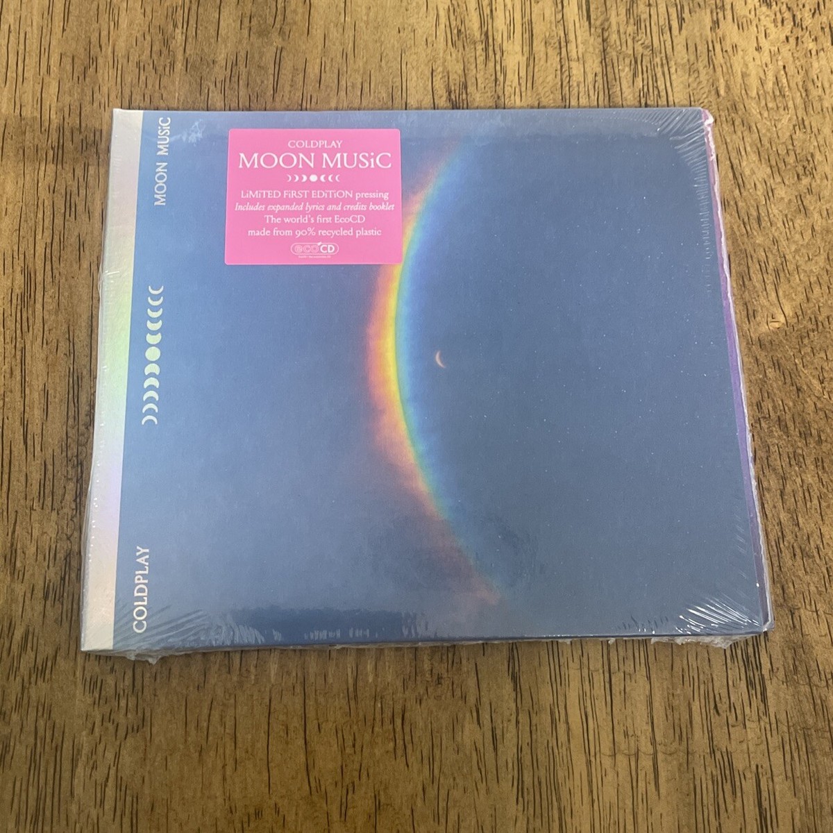 COLDPLAY Moon Music EcoCD 1st Press Includes Signed Art Card NEW