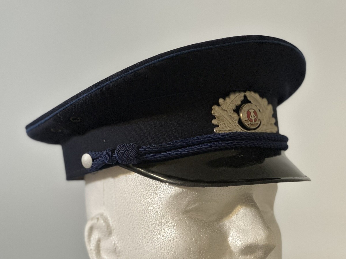East German Trapo) Police Visor Cap Hat DDR Size 57 Dated 1971 MDI