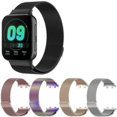 kwmobile 8x Cinturino Compatibile con Oppo Band Sport - Cinturini Silicone di Ricambio - Fascetta con Fibbia per Smartwatch 14-22 cm