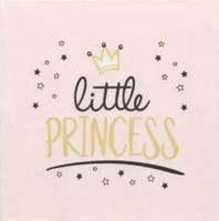 20 Servietten Little Princess Party FüR Prinzessin Sternchen Geburtstag 33X33Cm