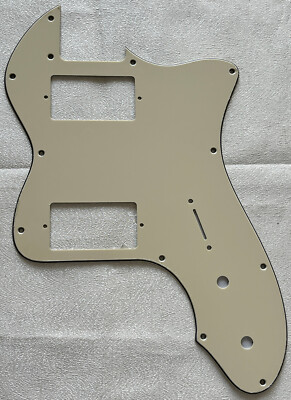 Custom For Telecaster '72 Thinline PAF Guitar Pickguard Vintage Yellow