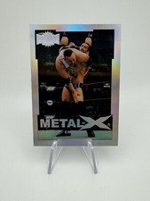 2022 UD Skybox Metal Universe AEW CM Punk Metal-X Case Hit Insert Card #MX-30