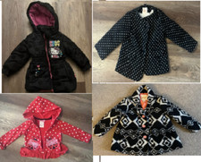 GIRLS KIDS JACKETS OR ZIP UP /BUTTON/HOODIE/ SWEATSHIRT 9 MONTHS  UP PRE OWNED
