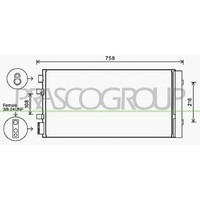 Kondensator Klimaanlage Prasco RN090C002 Prascoselection FüR Renault