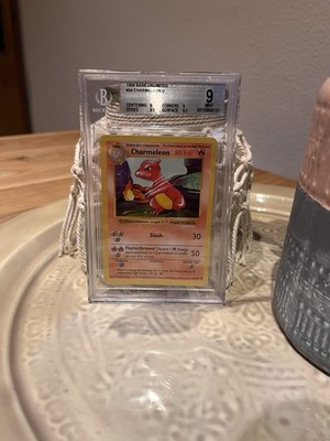 Pokemon Charmeleon Shadowless Glutexo English 24/102 Base Set BGS9