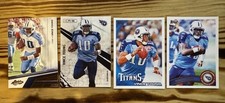 Vince Young 4 Card Lot, 2010, Tennessee Titans