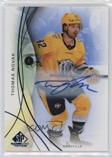 2024-25 Upper Deck SP Game Used Blue Auto Thomas Novak #24 Auto 1s7i