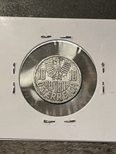 Austria 1952 10 Groschen Coin