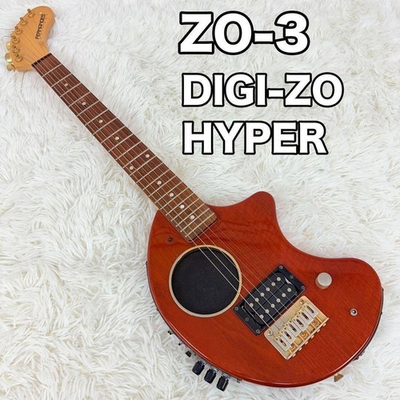 #ad #ad Fernandez ZO 3 DIGI ZO HYPER Electric Guitar Built in Amplifier Mini Guitar $517.77
