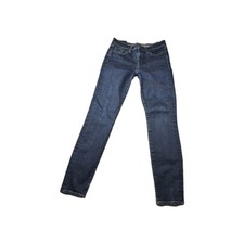 J.Crew Toothpick Skinny Jeans Womens 28 Dark Wash Mid Rise Stretch Denim Pants