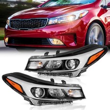 TODO Headlights Assembly Compatible with 2017 2018 Forte A Pair, A Pair
