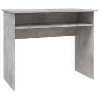 Schreibtisch Betongrau 90X50X74 Cm Holzwerkstoff