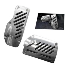 Car Foot Pedal Pads, Brake and Accelerator Pedal Cover Sets, Non 2 PCS Black