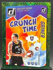 2025 Donruss Crunch Time Brittney Griner Green Fireworks /399 Dream