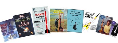 Build Model Rocket Motors Plans Books Catalogs Newsletters 2.28 Gb on DVD