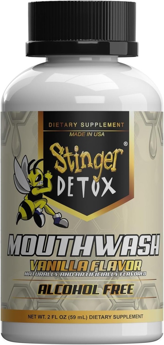 DET o２bottlesdetox Stinger Detox Mouthwash 2 Fluid Ounce for sale online | eBay