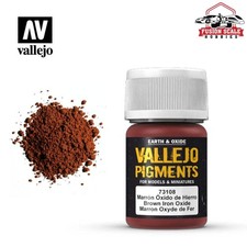 Vallejo Pigment Brown Iron Oxide VLJ73108