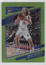 2021-22 Panini Donruss Optic Lime Green Prizm 146/149 Kelly Olynyk #5 12yh
