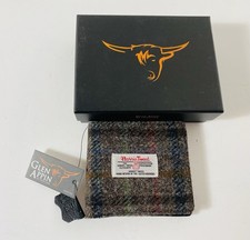 Glen Appin Harris Tweed Wallet in box