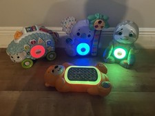 Fisher Price Lot Of 4 Linkimals Sloth Otter Koala Lamb Tested