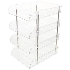  Desk Sorting Information Shelf Child Multi-layer File Organizer Book Documents