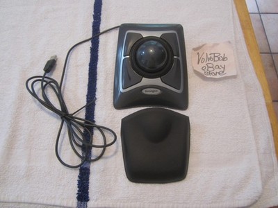 Kensington K64325 Expert Trackball Mouse USB WIRED 4-Button W/Wrist Rest - WORKS
