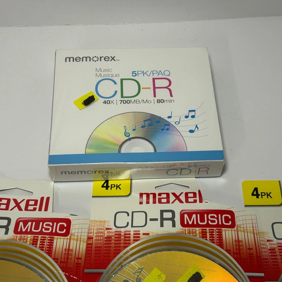 Memorex Music CD-R Recordable 17 Pk 40X 700MB 80 Min New In Package - Image 4 of 4