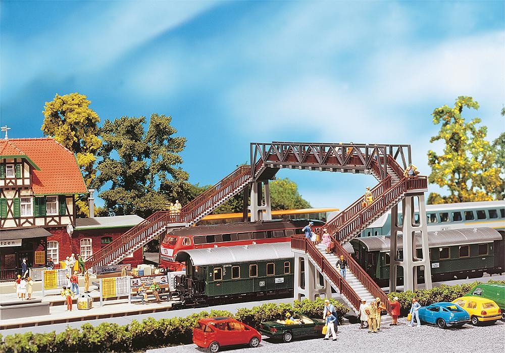 Faller 120179 - 1/87 / H0 Pedestrian Bridge - New