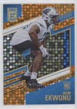 2022 Panini Donruss Elite Rookies Orange 45/49 Ikem Ekwonu #134 0u8k