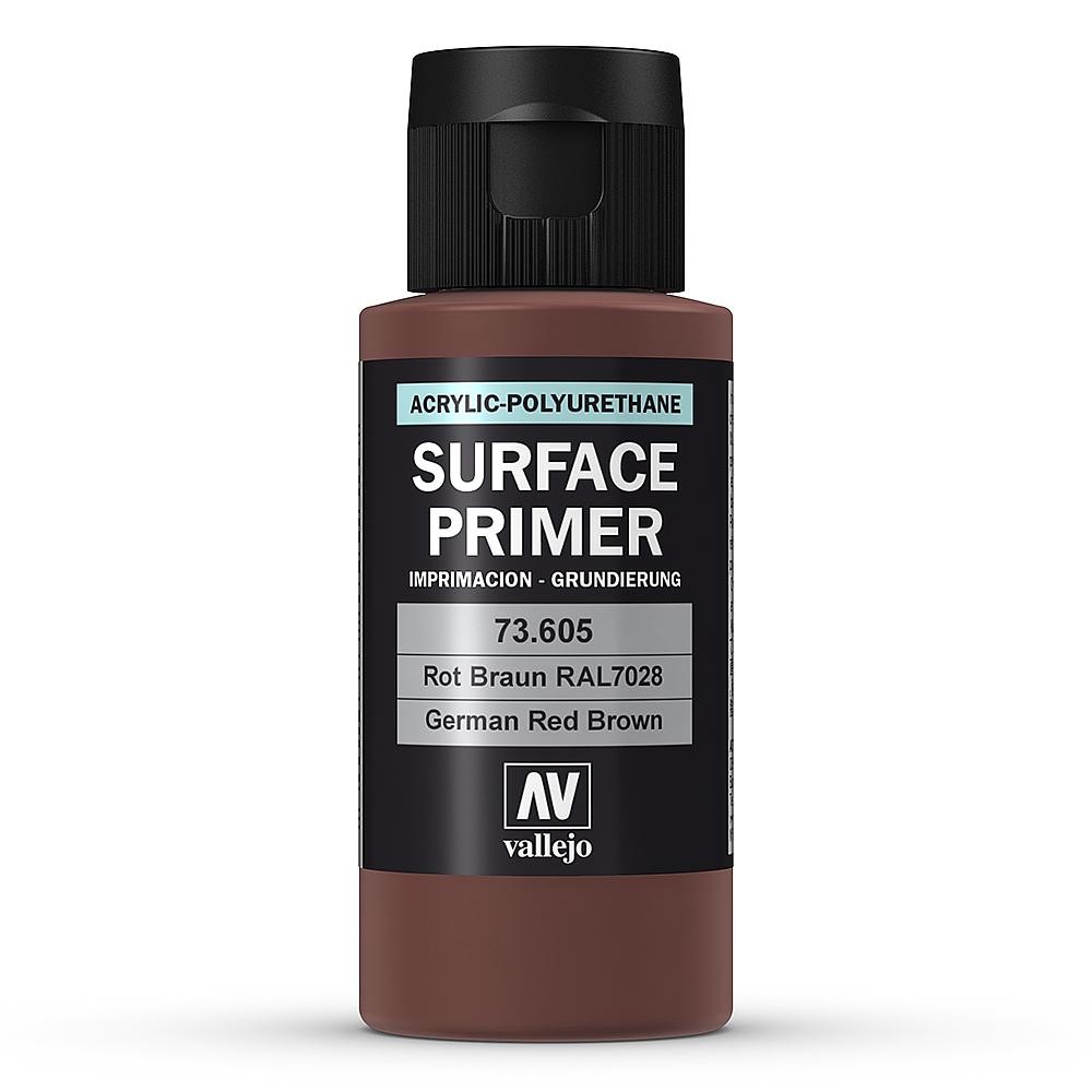 Vallejo 73.605 - Red Brown, 60 ml